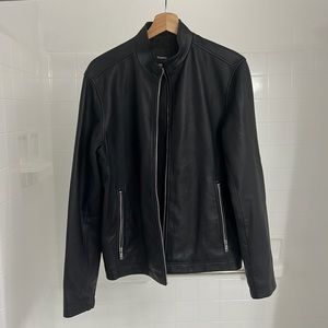 Theory Sheep Leather Jacket